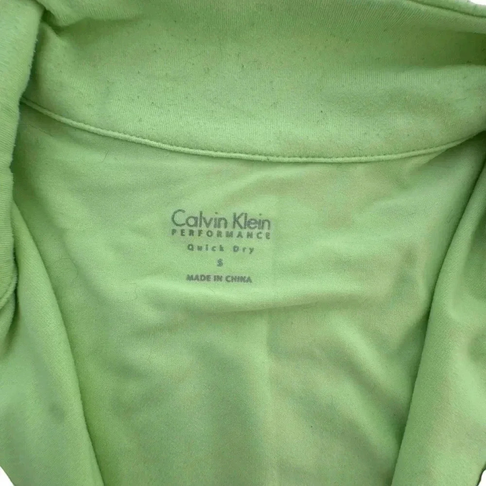 Calvin Klein Lime Green Women's performance jacket: size small - Picture 6 of 10